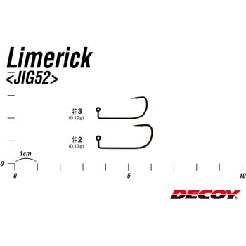 DECOY JIGHEAD Limerick(リマリック) JIG52 カツイチ