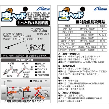 JH-89 虫ヘッド OWNER(オーナーばり)