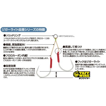 JD-25 ジガーライト段差 ホールド OWNER(オーナーばり)