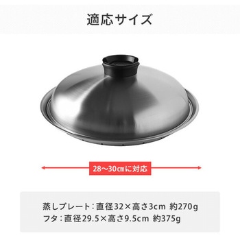 のせるだけで簡単蒸し器 アーネスト
