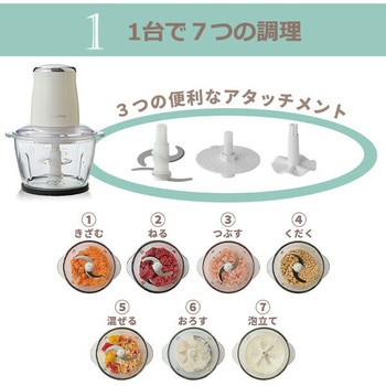コードレスフードチョッパー スマイル