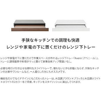 スライド式レンジ下トレー ミヤタケ(宮武製作所)