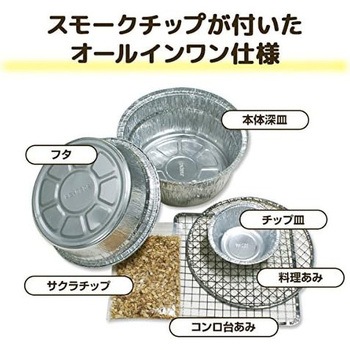 くんせい器 かんいスモーくん マルカ