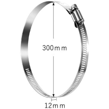 監視カメラ取付金具ポールマウントステンレススチールベルト直径300mm bitstrong