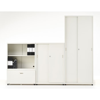 OA収納家具 スチールストレージ YAMAZEN(山善)