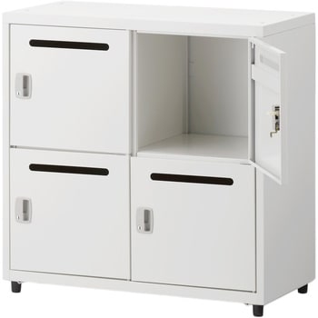OA収納家具 スチールストレージ YAMAZEN(山善)