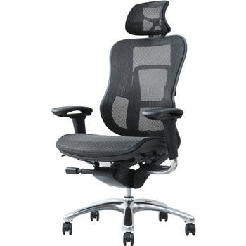rioインテリアsu17 オフィスチェア♪デスクチェア 椅子 可動式ヘッドレスト