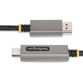DisplayPort 1.4 - HDMI 2.1変換ケーブル/2m/アクティブ/8K60Hz/4K144Hz/オス-オス/HDR10/HDCP 2.3/7.1chオーディオ/ブラック/モニター ディスプレイアダプター StarTech.com