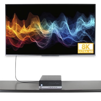 DisplayPort 1.4 - HDMI 2.1変換ケーブル/2m/アクティブ/8K60Hz/4K144Hz/オス-オス/HDR10/HDCP 2.3/7.1chオーディオ/ブラック/モニター ディスプレイアダプター StarTech.com