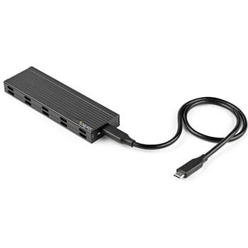 M.2 SATA SSDケース/USB 3.1 Gen 2(TypeA&C)/10Gbps/NVMe NGFF/B+M-Key/外付けストレージエンクロージャー StarTech.com