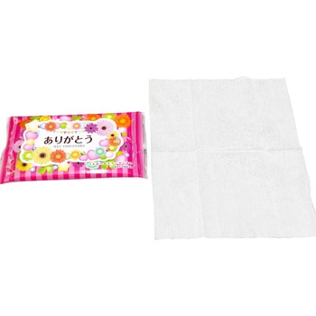 ありがとうハンディウェットティッシュ10枚(4柄アソート) 服部