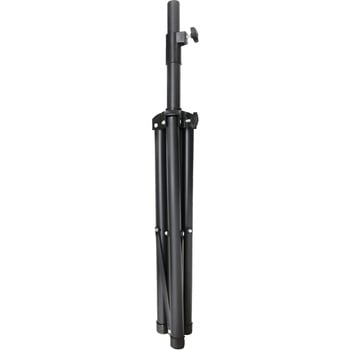 高さ調整可能スピーカースタンド三脚折りたたみ式直径35mm、マウントアダプタ(最大120cm) bitstrong