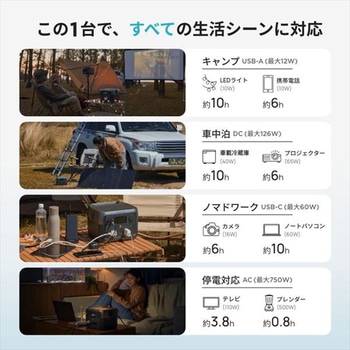 ポータブル電源 EcoFlow(エコフロー)