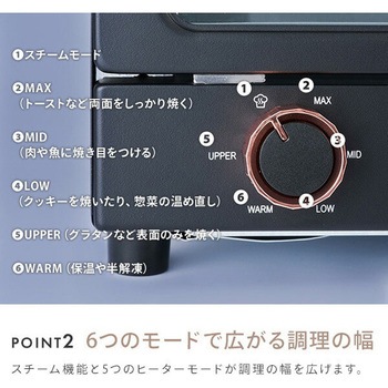 スチームトースター スマイル