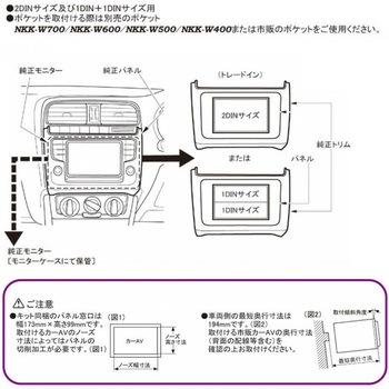 VW ポロ用カーAVトレードインキット カナテクス