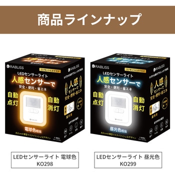 LEDセンサーライト RABLISS