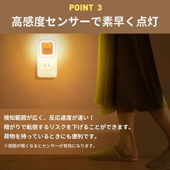 LEDセンサーライト RABLISS