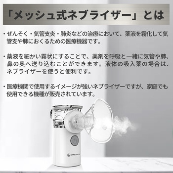メッシュ式ネブライザー RAMEDICO