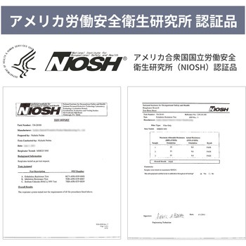 N95 マスク カップ型 米国NIOSH 認証 RABLISS