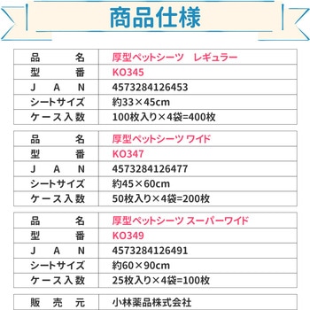 厚型ペットシーツ RABLISS