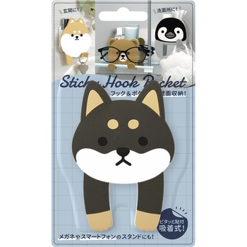 スティッキーフックポケットくろしば 東洋ケース