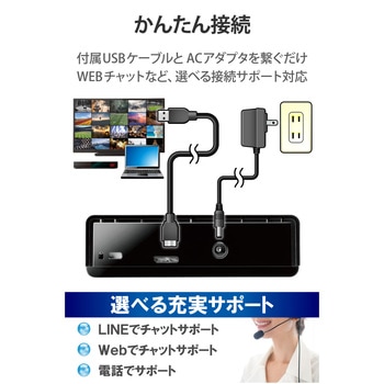 エレコム 外付けハードディスク HDD 2TB ELD-STV020UBK TV向け外付けハードディスク - ELD-STV020UBK