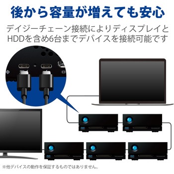 LaCie 外付け HDD 20TB 1big Dock Thunderbolt3×2 USB3.2 USB A×1 5年保証 冷却ファン付 LaCie(ラシー)