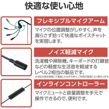 HS-BC05UBK ヘッドホン ヘッドセット マイク付き 有線 USB接続 HS-BC05UBK ヘッドホン ヘッドセット マイク付き 有線 USB接続