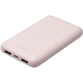 モバイルバッテリー 10000mAh 大容量 軽量 小型 PD 最大20W 入出力(Type C×1) 出力(USB A×2) エレコム