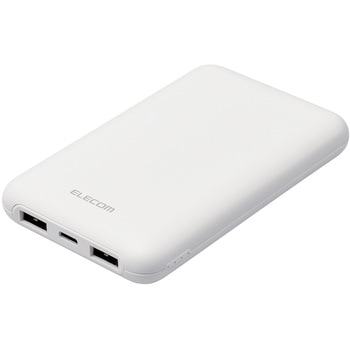 モバイルバッテリー 10000mAh 大容量 軽量 小型 PD 最大20W 入出力(Type C×1) 出力(USB A×2) エレコム