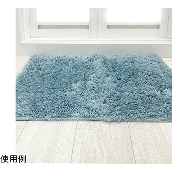 ふわっふわ!マイクロファイバーバスマット シンフォニ 35×50cm ブルー - マルナカ