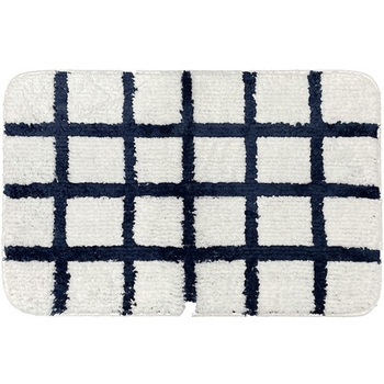 ふわっふわ!マイクロファイバーバスマット ブラン 40×60cm ネイビー - マルナカ