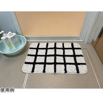 ふわっふわ!マイクロファイバーバスマット ブラン 40×60cm ネイビー - マルナカ