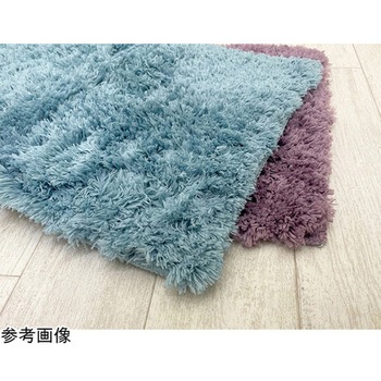 ふわっふわ!マイクロファイバーバスマット シンフォニ 45×60cm ブルー マルナカ