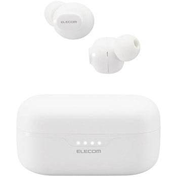 ワイヤレスイヤホン Bluetooth 5.3 低遅延 タッチセンサー 超小型 AAC対応 密閉型 Type‐C充電 エレコム