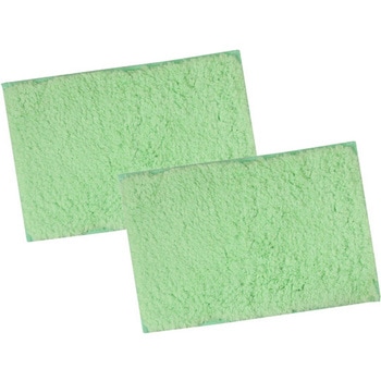 ふわっふわ!マイクロファイバーバスマット シンフォニ 45×60cm グリーン 2枚入 - マルナカ