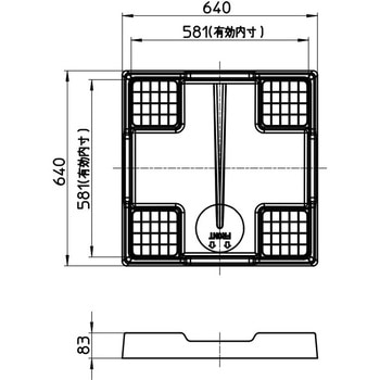 洗濯機パン SANEI