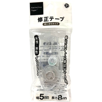 修正テープ クリア 5MMX8M サンフレイムジャパン