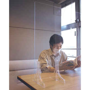透明度そのまま ! 再生エコ・アクリルパーテーション 三和製作所