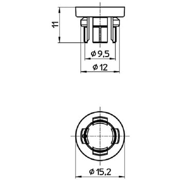 洗濯機パン用キャップ SANEI
