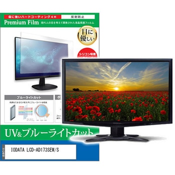 液晶保護フィルム IODATA LCD-AD173SEW/S 17インチ ブルーライトカット 反射防止 モニター メディアフューチャー