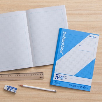 スクールラインプラス 5mm方眼罫 日本ノート