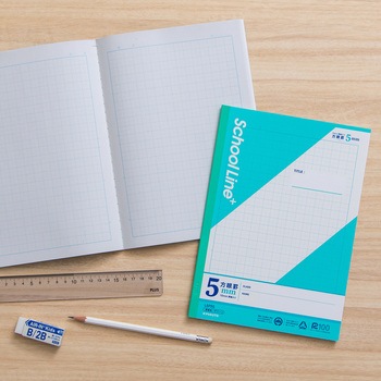 スクールラインプラス 5mm方眼罫 日本ノート