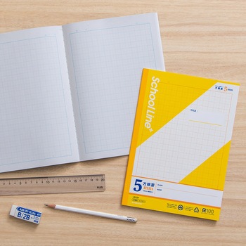 スクールラインプラス 5mm方眼罫 日本ノート