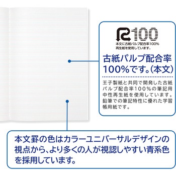 スクールラインプラスノートB5 英習罫 日本ノート