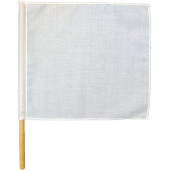 船舶用 手旗 木製棒付(Φ1.5cm×51cm) ノーブランド