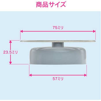 ガオナ ワンつき目皿 床トラップ用 (防臭 防虫 交換用) GAONA(ガオナ)