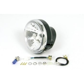 交換用バイクHID/LED対応汎用200ｍｍマルチリフレクター丸型ヘッドライト