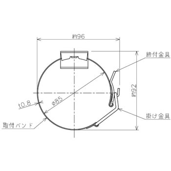 バンドブラケット モリタ宮田