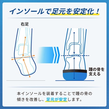 メディエイド アシストインソール アーチ&グリップ SIGMAX(シグマックス)